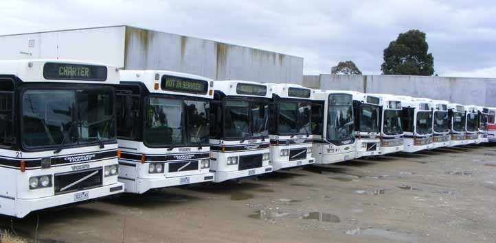 Cranbourne Transit Volgren bodied buses